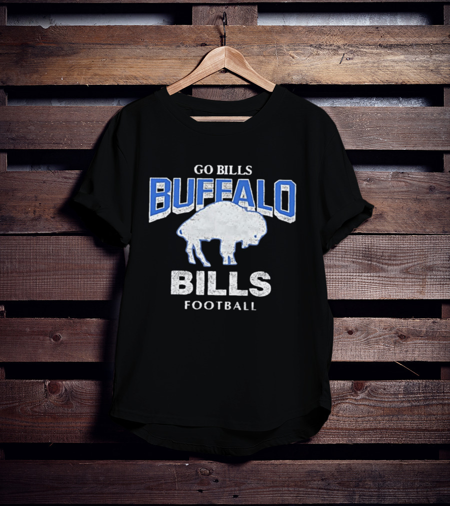 Go Bills Buffalo Bills Football History T-Shirt