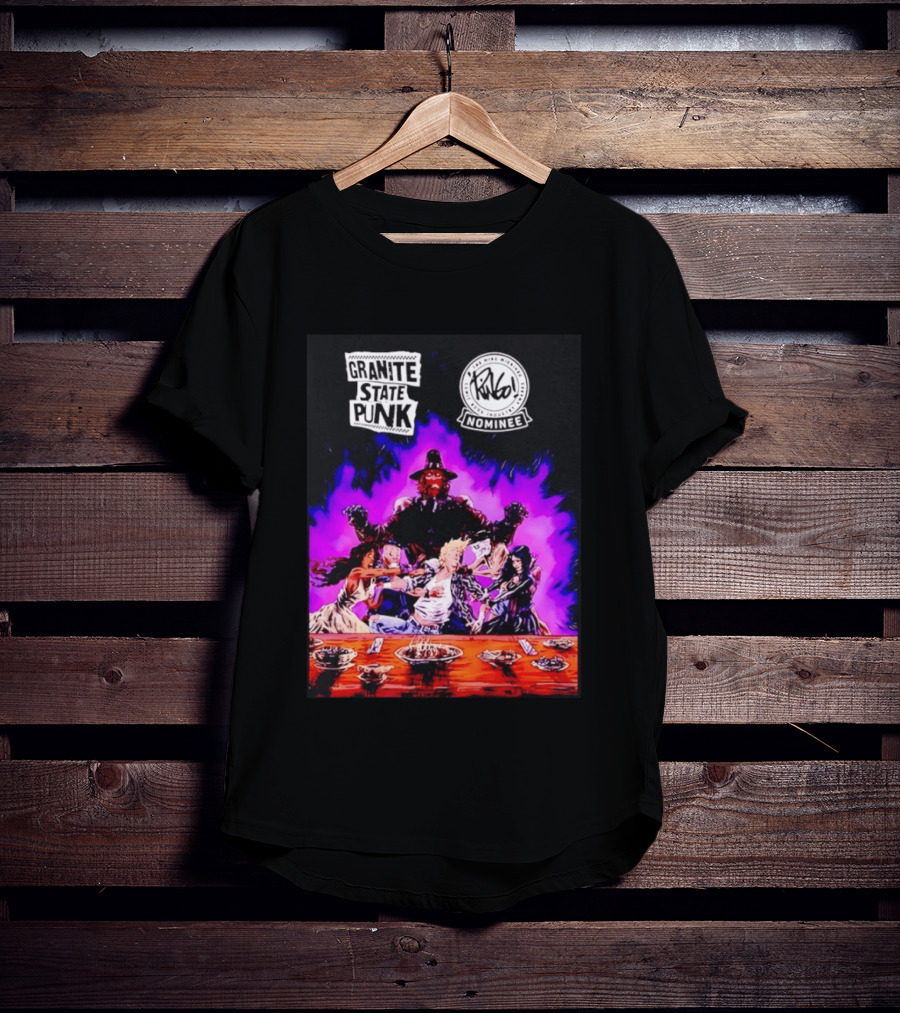Granite State Punk Mike Wieringo Comic Book Industry Awards Nominee Vibrant Comic T-Shirt