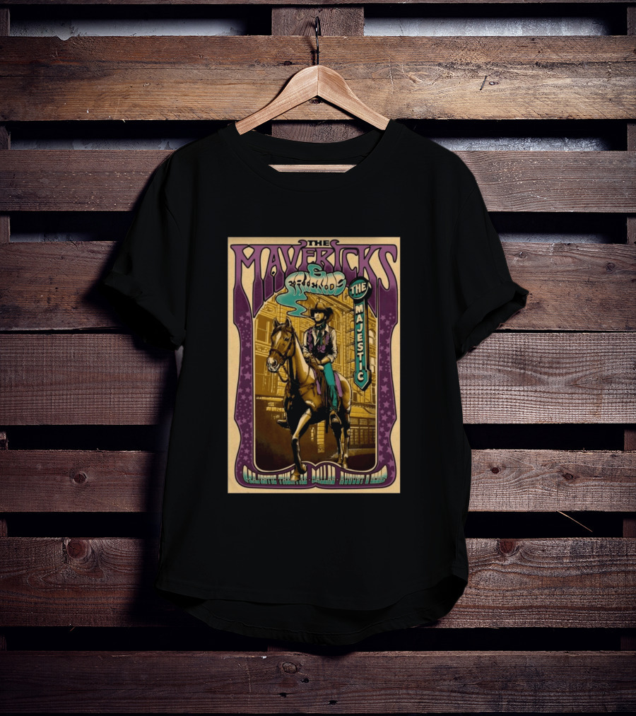 The Mavericks Majestic Theatre Dallas August 8 2026 Tour T-Shirt