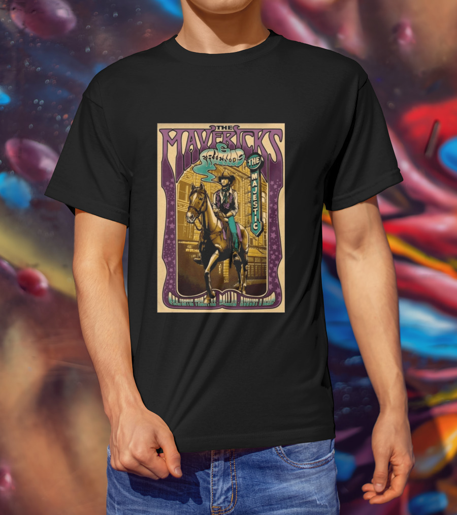 The Mavericks Majestic Theatre Dallas August 8 2026 Tour T-Shirt
