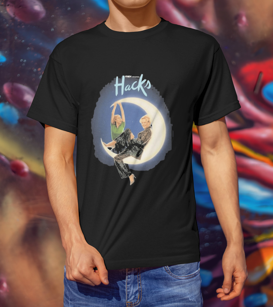 Max Original Hacks Crescent Moon Scene T-Shirt