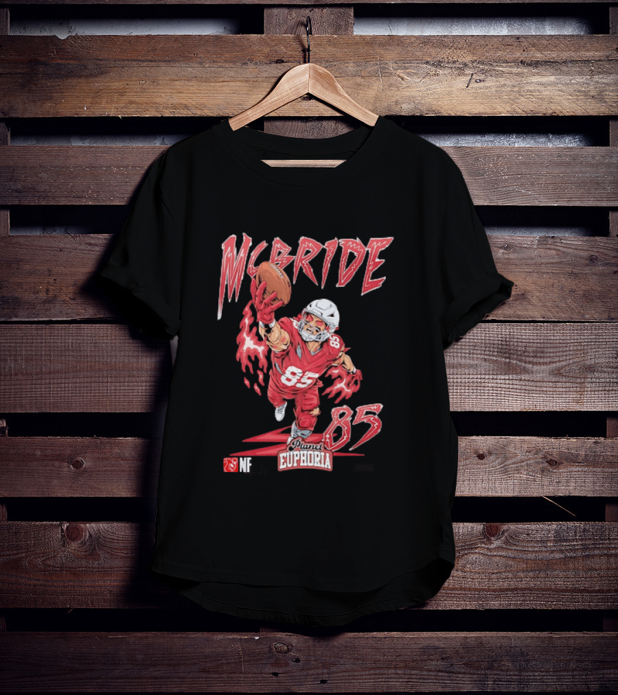 Trey McBride 85 Arizona Cardinals NFL Planet Euphoria T-Shirt