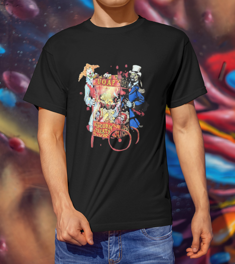 UOAP Popcorn Treats Insane Clown Posse Carnival T-Shirt