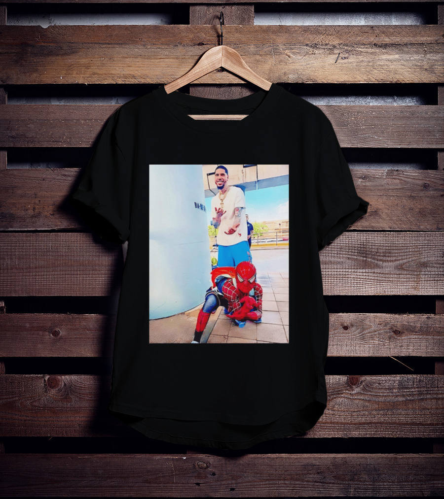 Jayson Tatum Spider Man Boston Celtics T-Shirt