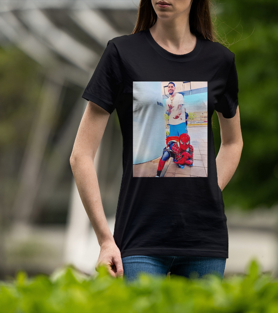 Jayson Tatum Spider Man Boston Celtics T-Shirt