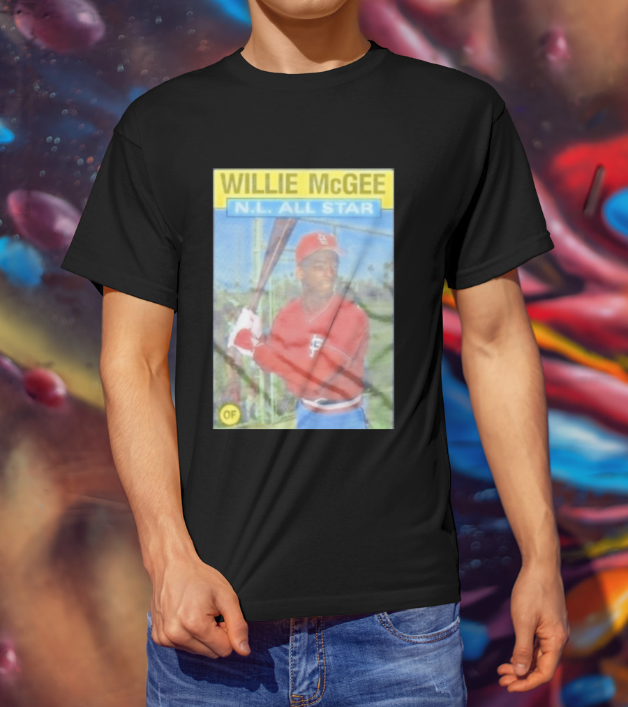 WILLIE McGEE N.L. ALL STAR OF T-Shirt