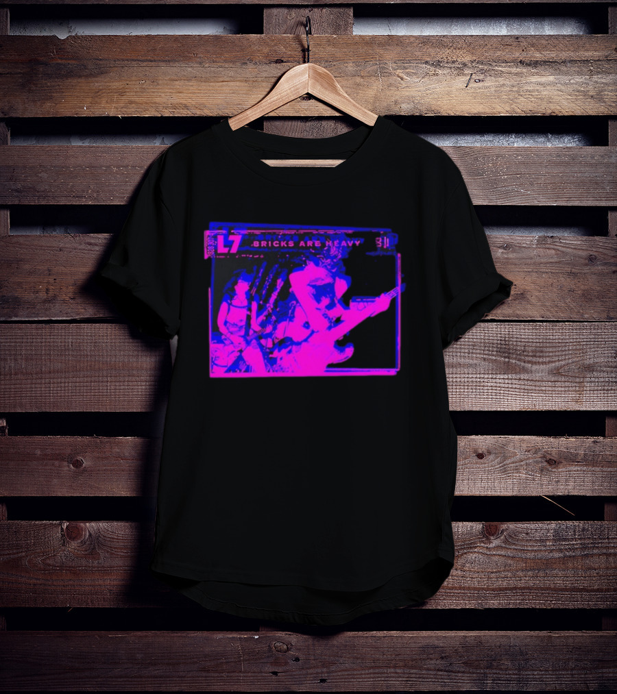 L7 Bricks Are Heavy Band Grunge Alternative Rock Album Cover T-Shirt