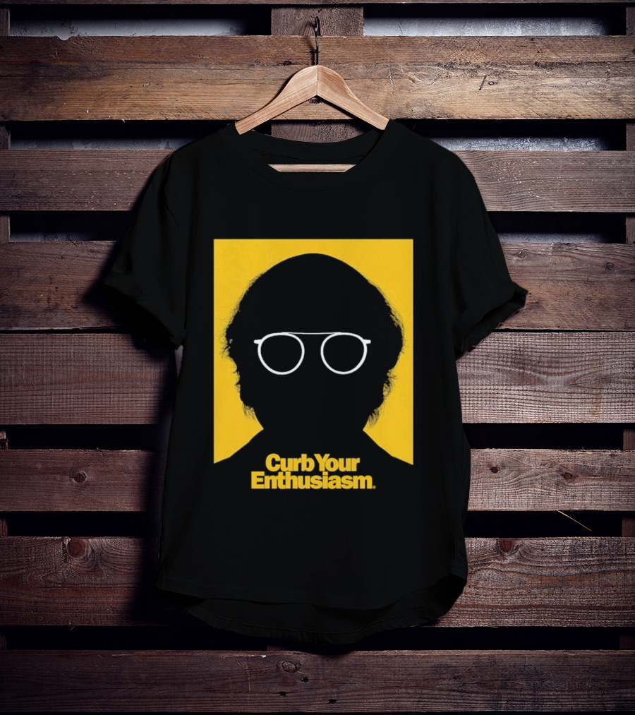 Curb Your Enthusiasm Larry David Silhouette Glasses T-Shirt