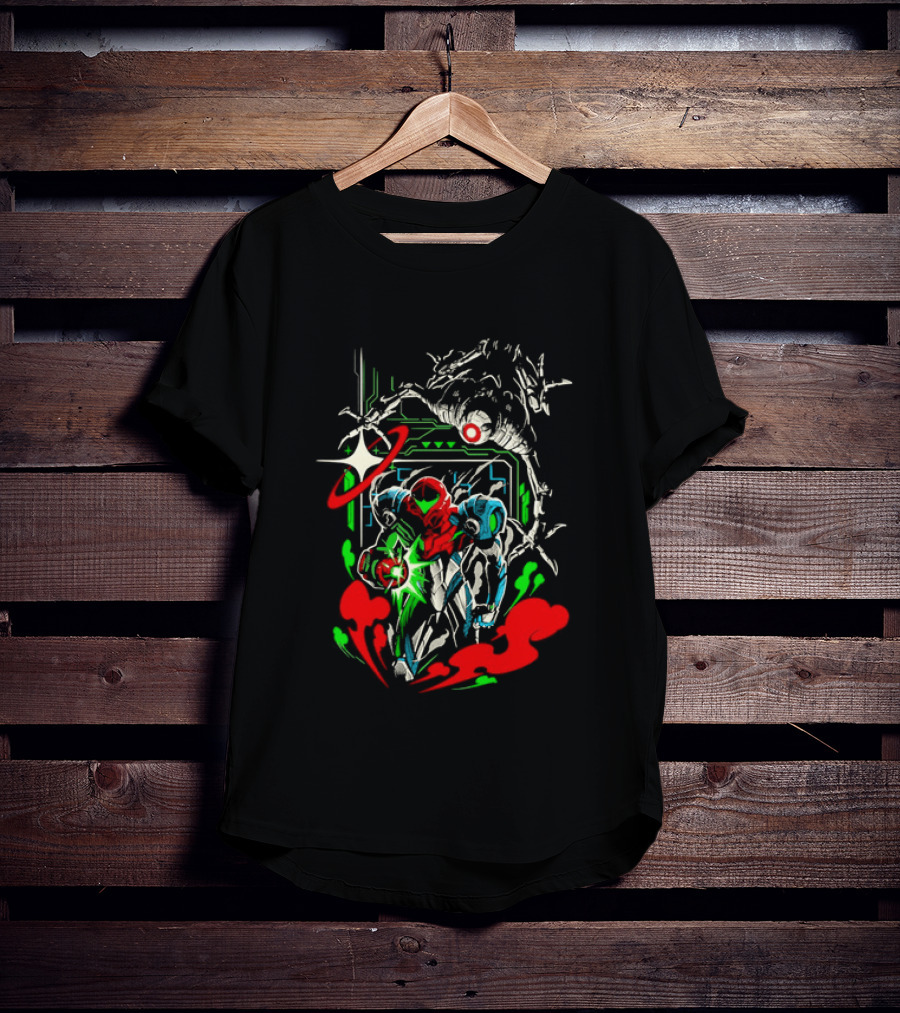 Samus Aran Metroid Your Back Adventure T-Shirt