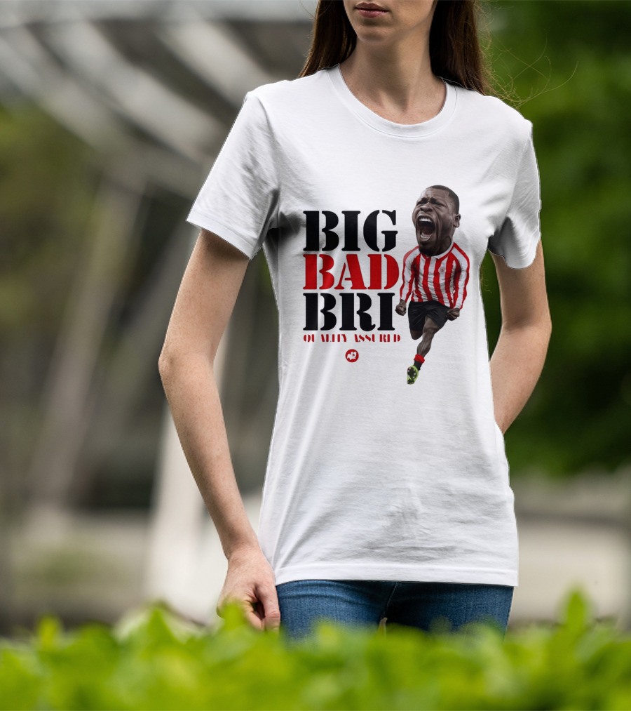 Big Bad Bri Quality Assured Sunderland AFC Caricature T-Shirt