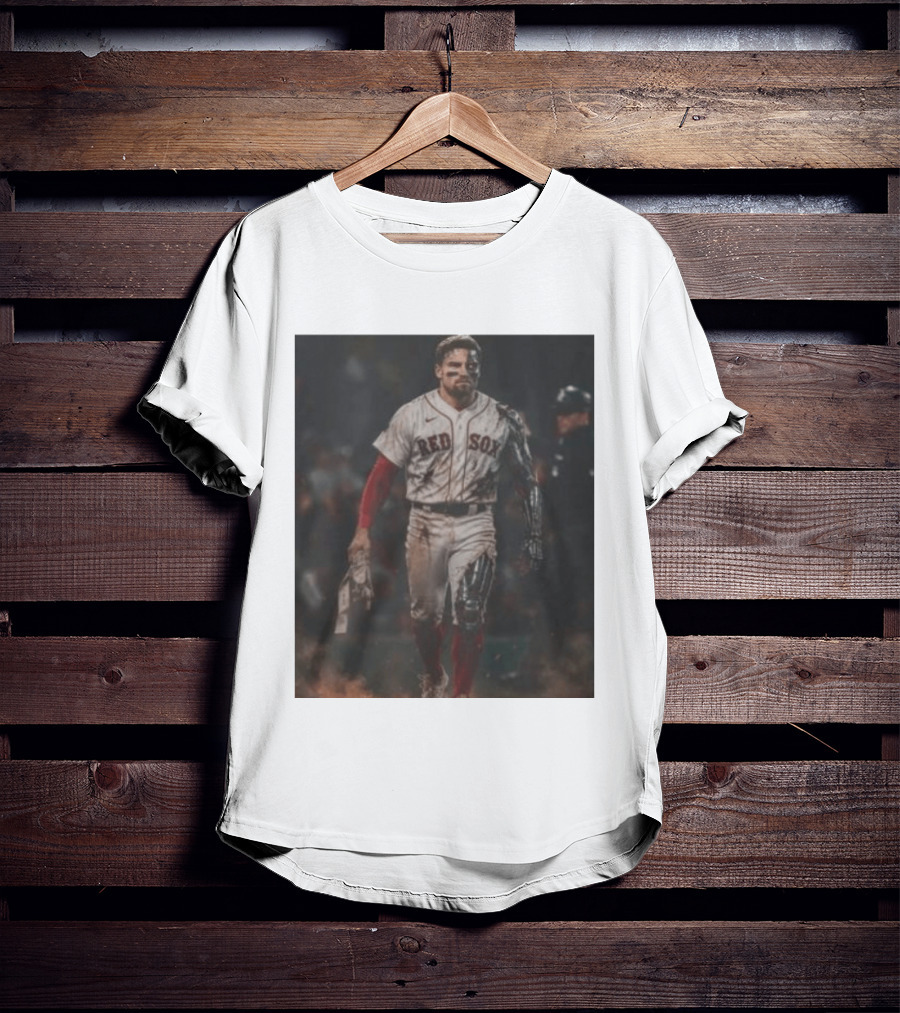 Caleb Durbin The Durbinator Red Sox Cyborg Player T-Shirt