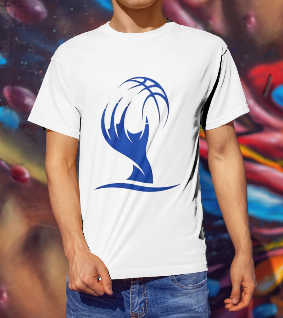 Cleveland Sirens The Claw Basketball Blue Wave T-Shirt