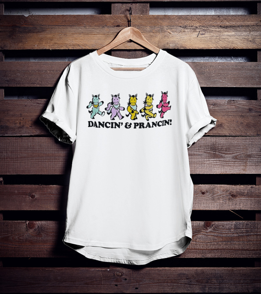Dancin' And Prancin' 2024 Grateful Dead Wisconsin State Fair T-Shirt