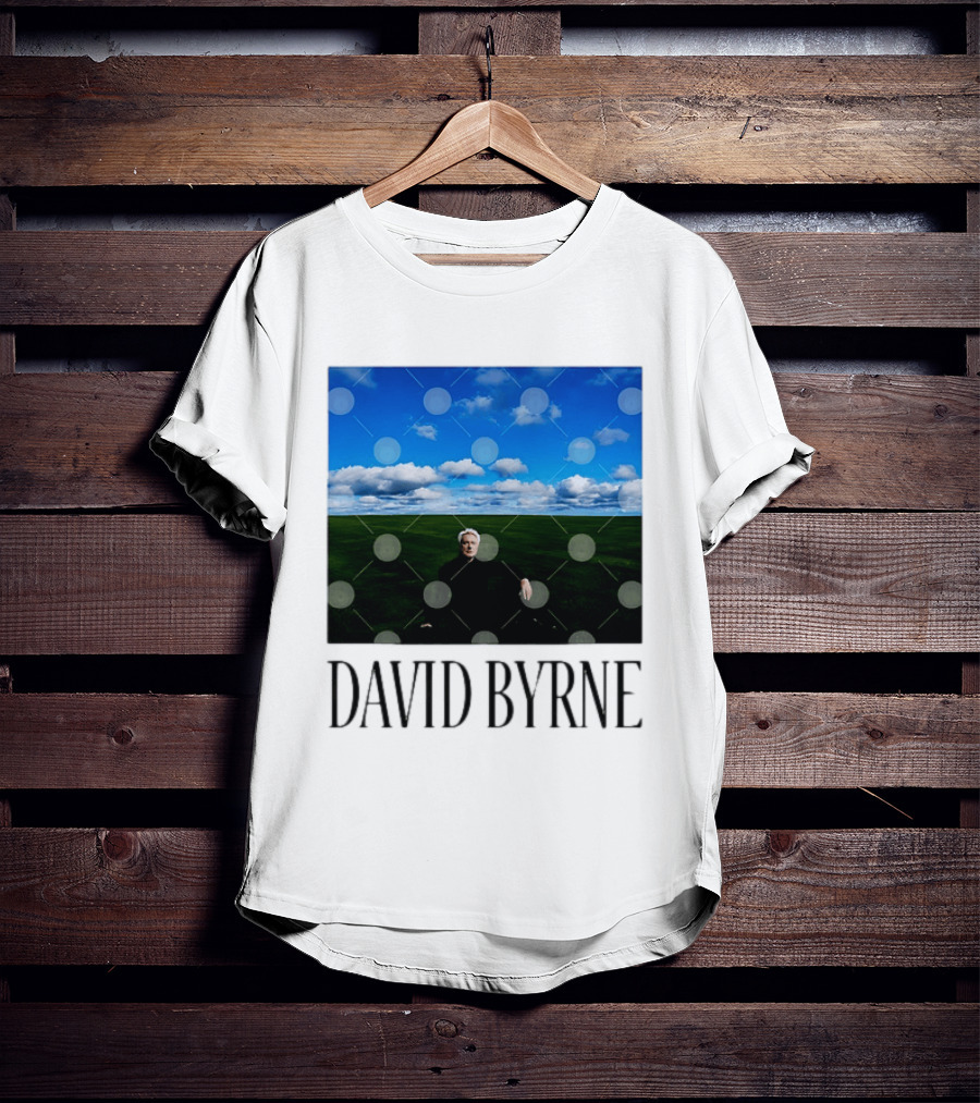 David Byrne Musician Scenic Landscape T-Shirt