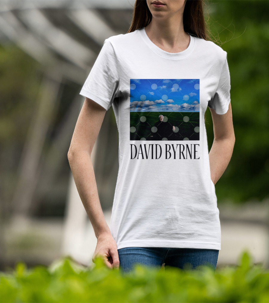 David Byrne Musician Scenic Landscape T-Shirt