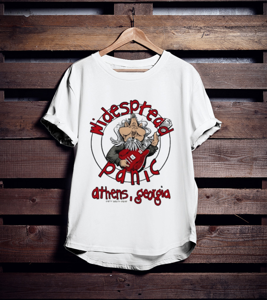 Widespread Panic Athens Georgia Spreadneck Dirty South Dead Gourmet T-Shirt