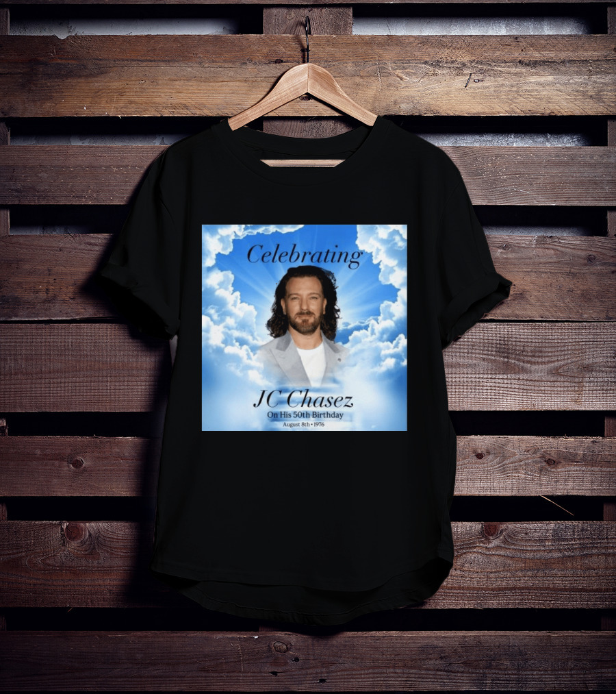 Celebrating JC Chasez On His 50th Birthday August 8th 1976 T-Shirt