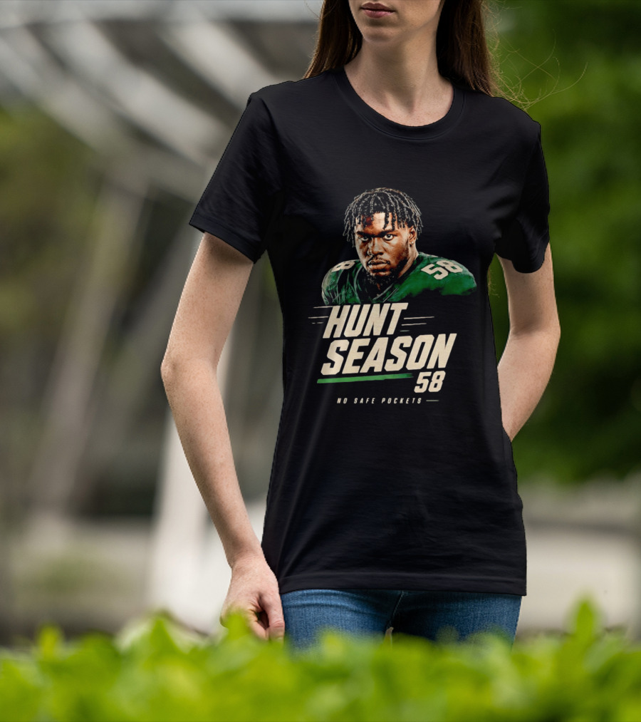 Nolan Smith Hunt Season 58 No Safe Pockets Philadelphia Eagles T-Shirt