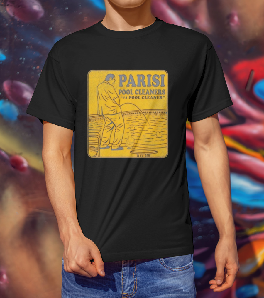 Parisi Pool Cleaners "#1 Pool Cleaner" Vintage Humorous T-Shirt