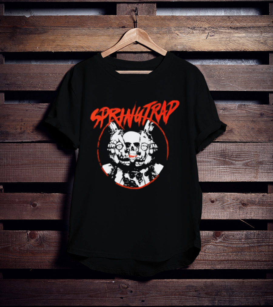 Five Nights At Freddy's Springtrap Horror Character Fan T-Shirt