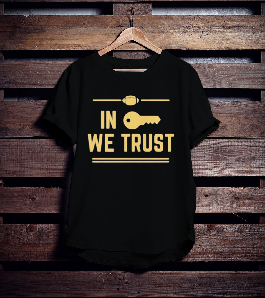 Original Georgia Tech Brent Key In Key We Trust Football T-Shirt
