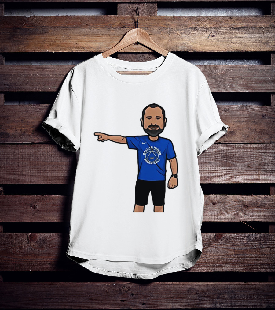 Dallas Wings Basketball Coach Jose Fernandez Classic Nike T-Shirt