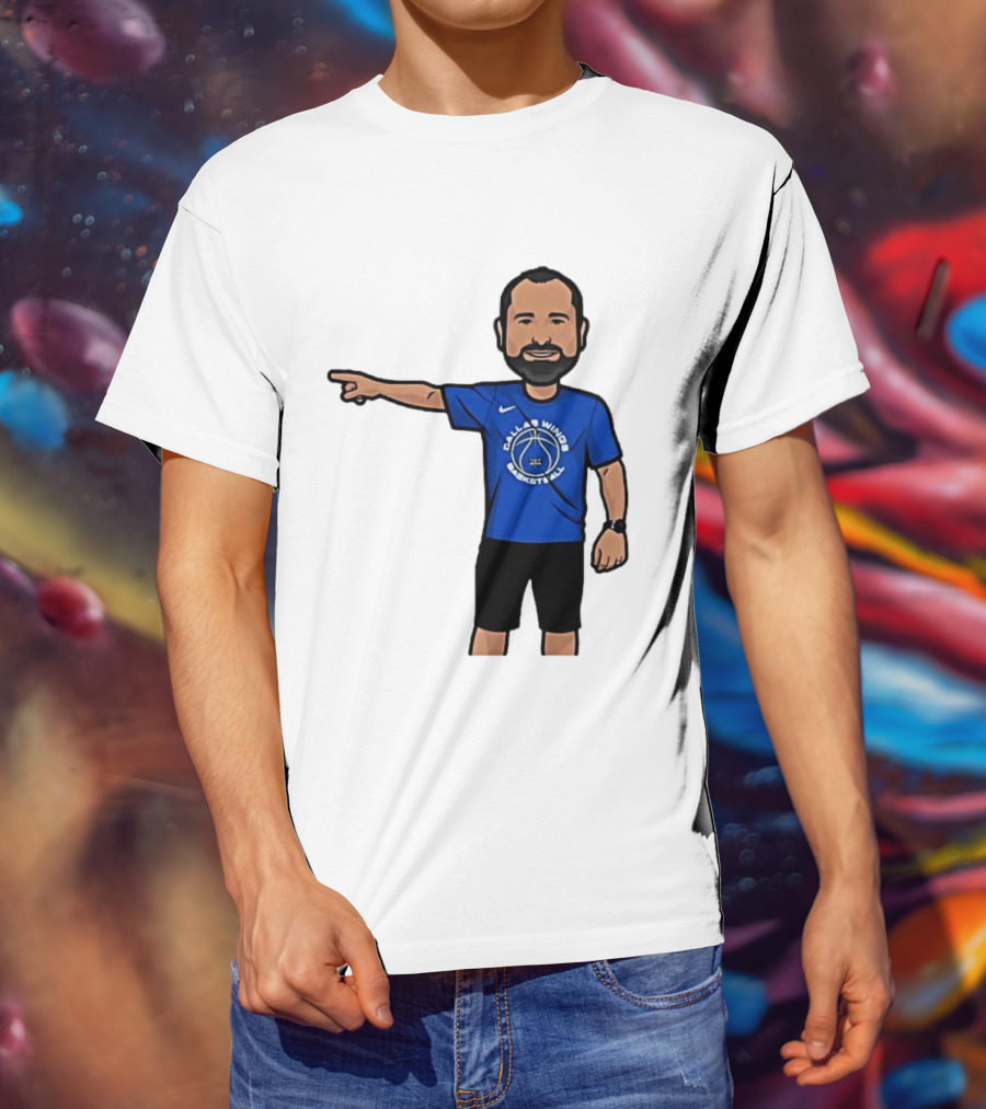 Dallas Wings Basketball Coach Jose Fernandez Classic Nike T-Shirt