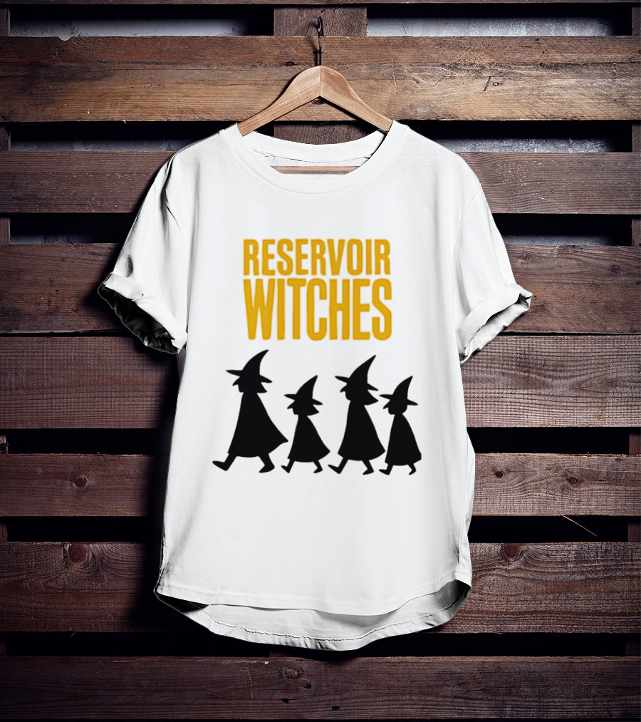 Reservoir Witches Walking In Silhouette With Classic Halloween T-Shirt