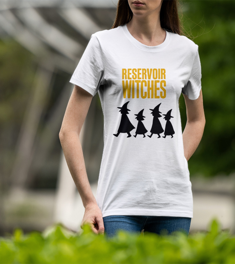 Reservoir Witches Walking In Silhouette With Classic Halloween T-Shirt