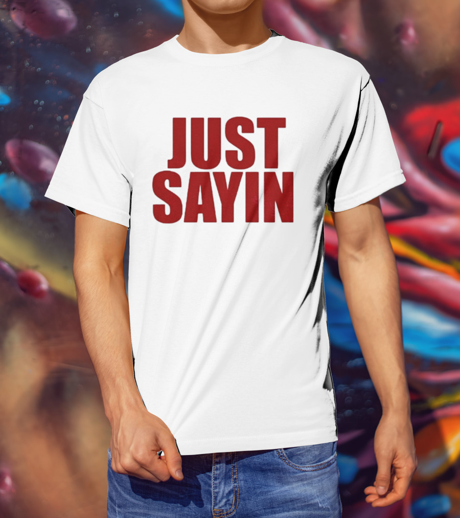 Ohio State Buckeyes Football 2025 Julian Sayin Just Sayin T-Shirt