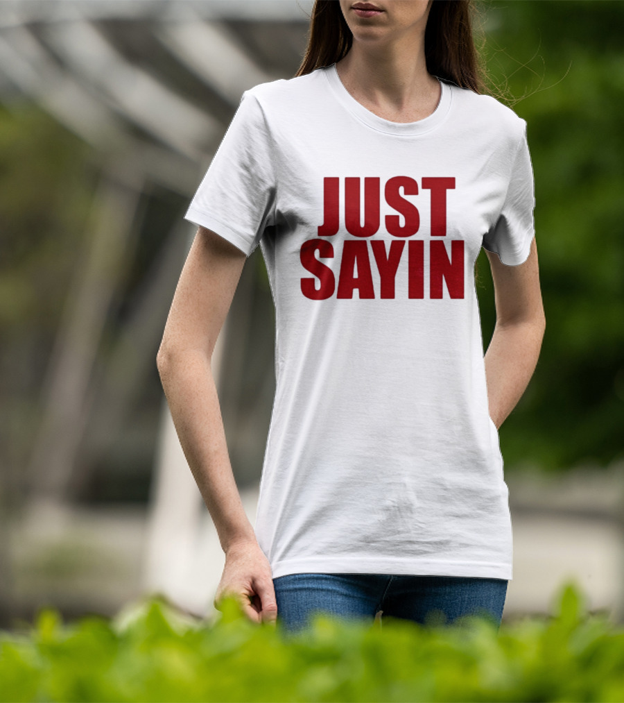 Ohio State Buckeyes Football 2025 Julian Sayin Just Sayin T-Shirt