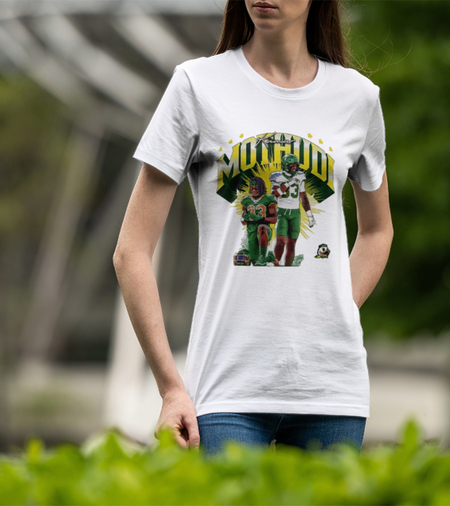 Kamar Mothudi Oregon Ducks Linebacker 33 Football Player T-Shirt