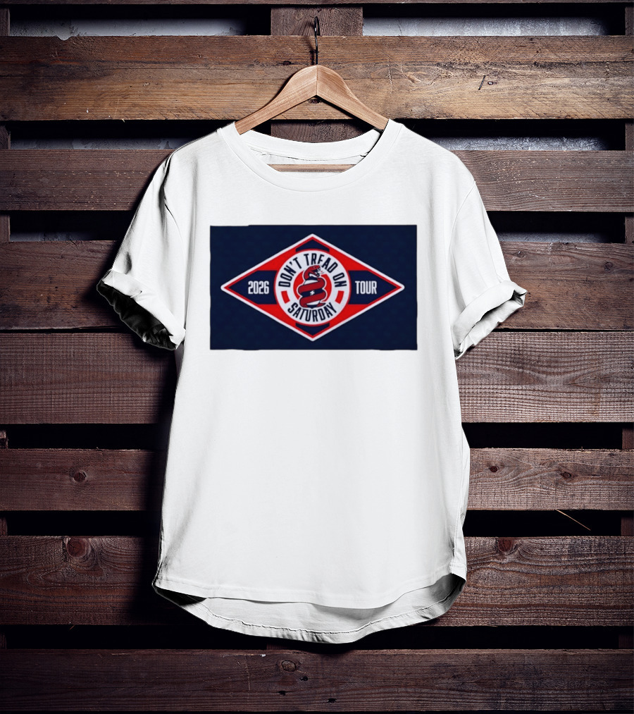 Don't Tread On Saturday 2026 Tour Snake Emblem College Football T-Shirt