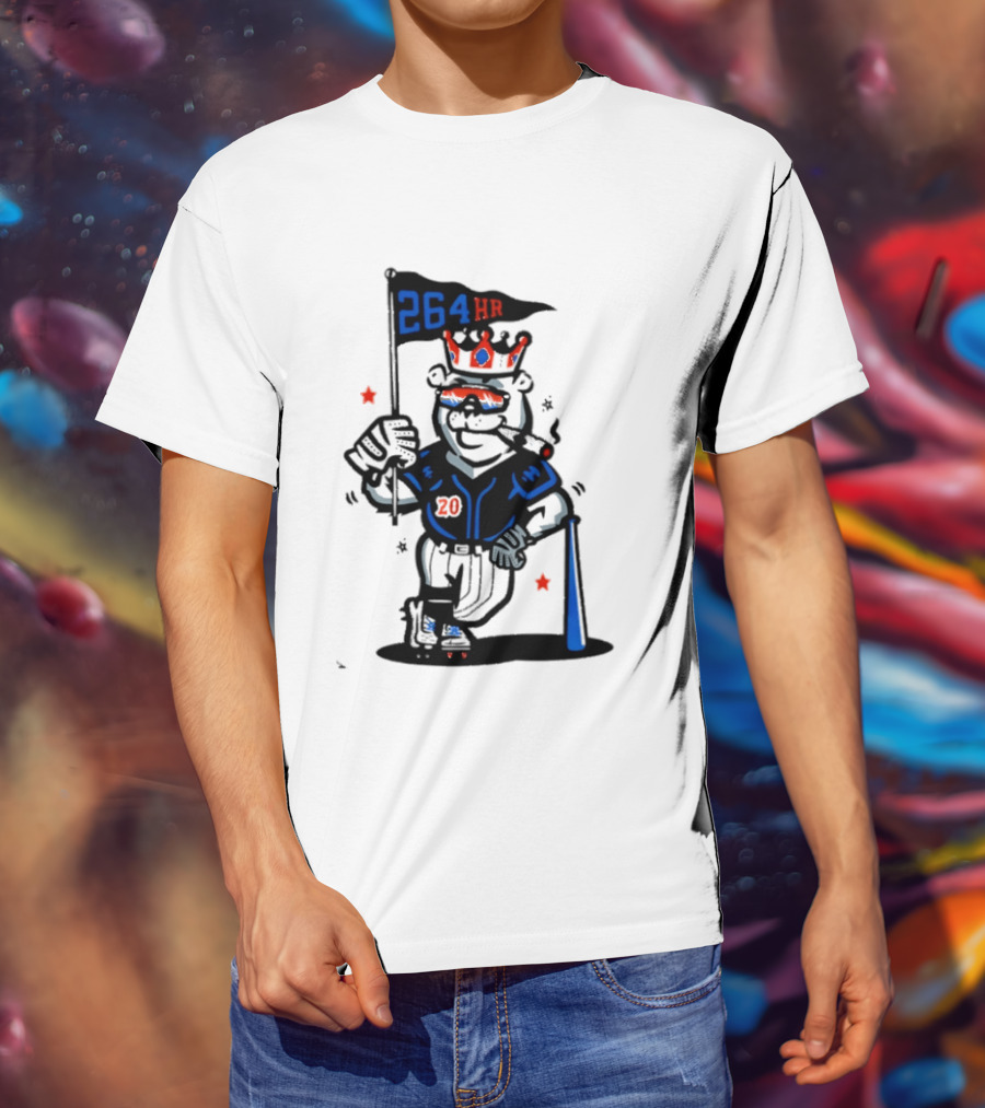 Polar Pete 264HR King Of Queens Ny Mets Christmas T-Shirt