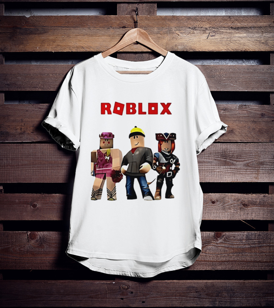 Roblox Cartoon Characters Game Adventure T-Shirt