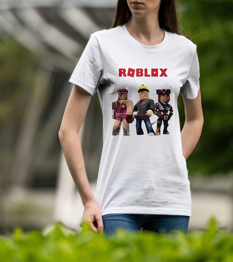 Roblox Cartoon Characters Game Adventure T-Shirt