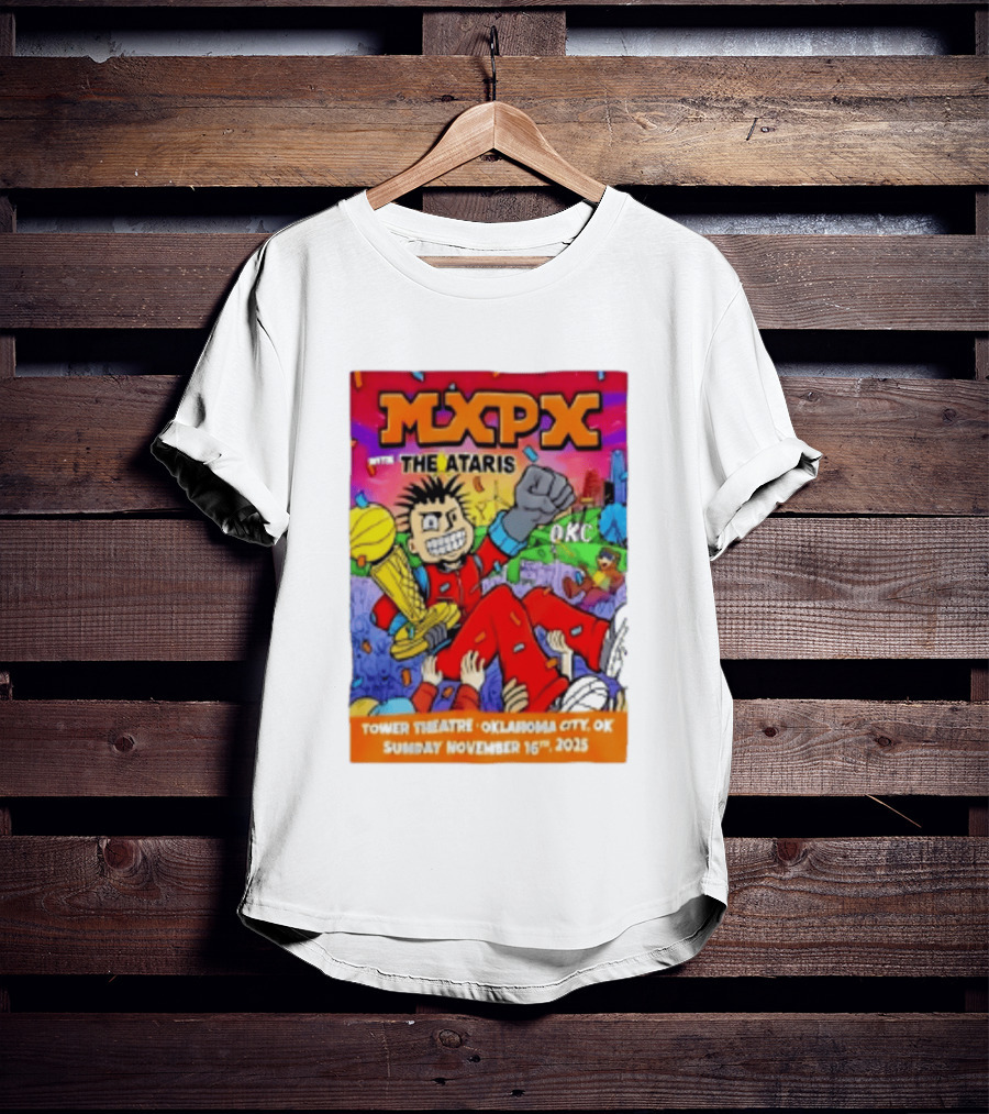 Mxpx With The Ataris Tower Theatre Oklahoma City November 16 2025 T-Shirt