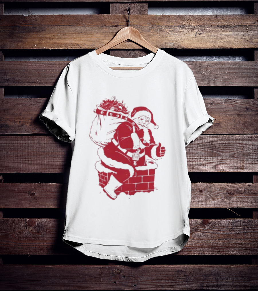 Trending Santa Claus Chimney Merry Christmas T-Shirt