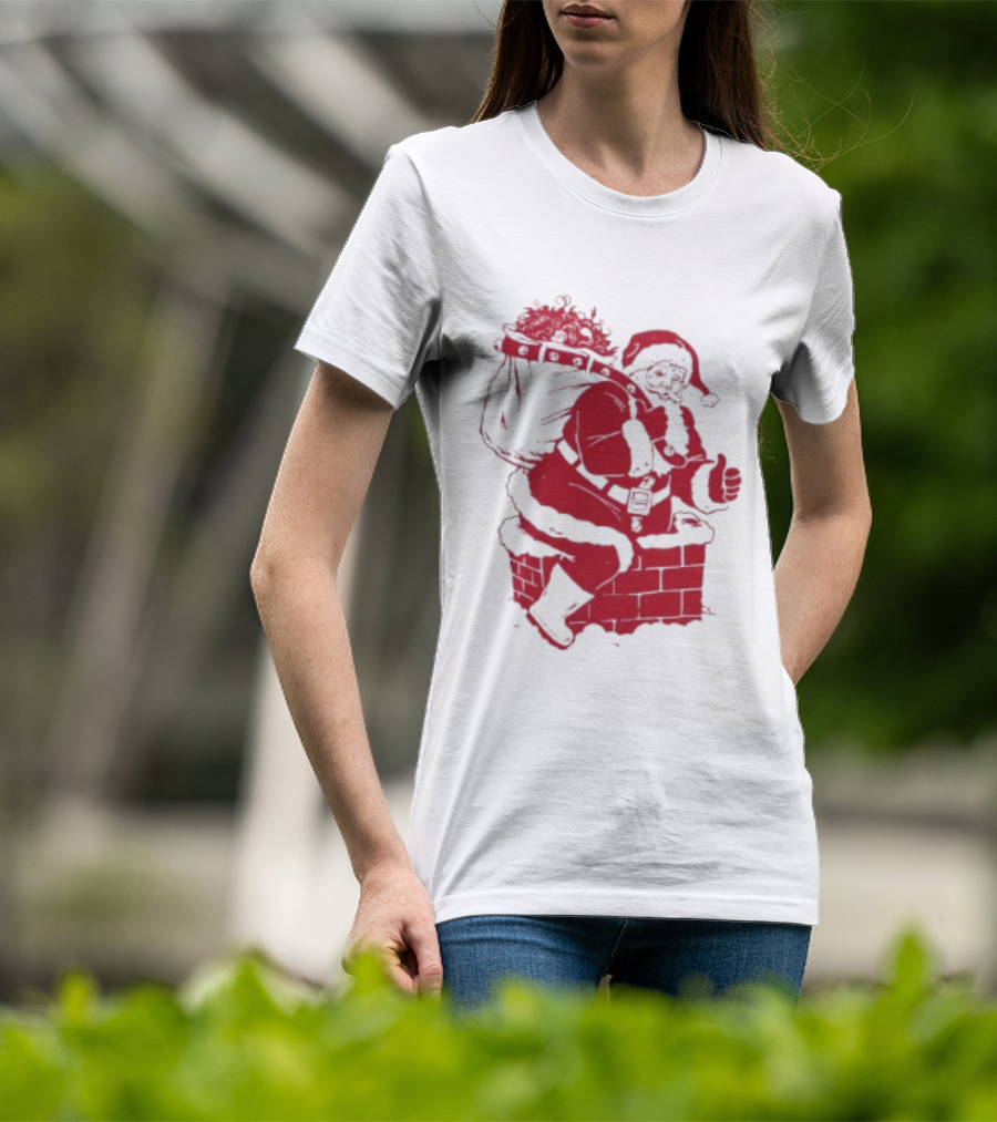 Trending Santa Claus Chimney Merry Christmas T-Shirt