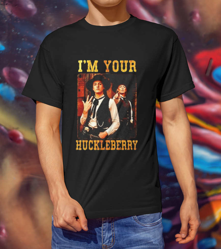 I'm Your Huckleberry Doc Holliday Tombstone Caitlin Clark Sophie Cunningham T-Shirt