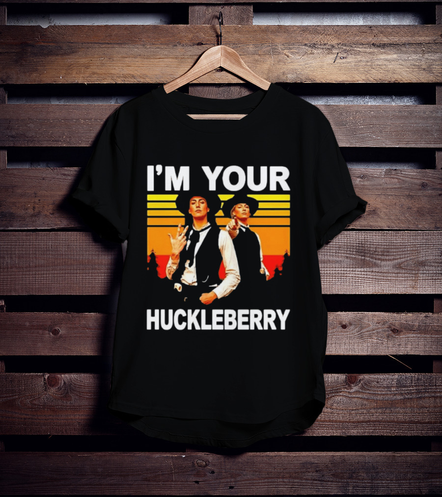 Caitlin Clark Sophie Cunningham I'm Your Huckleberry Western Movie Cowboy T-Shirt