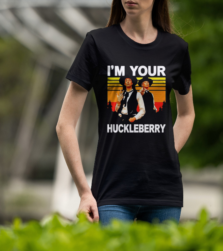 Caitlin Clark Sophie Cunningham I'm Your Huckleberry Western Movie Cowboy T-Shirt
