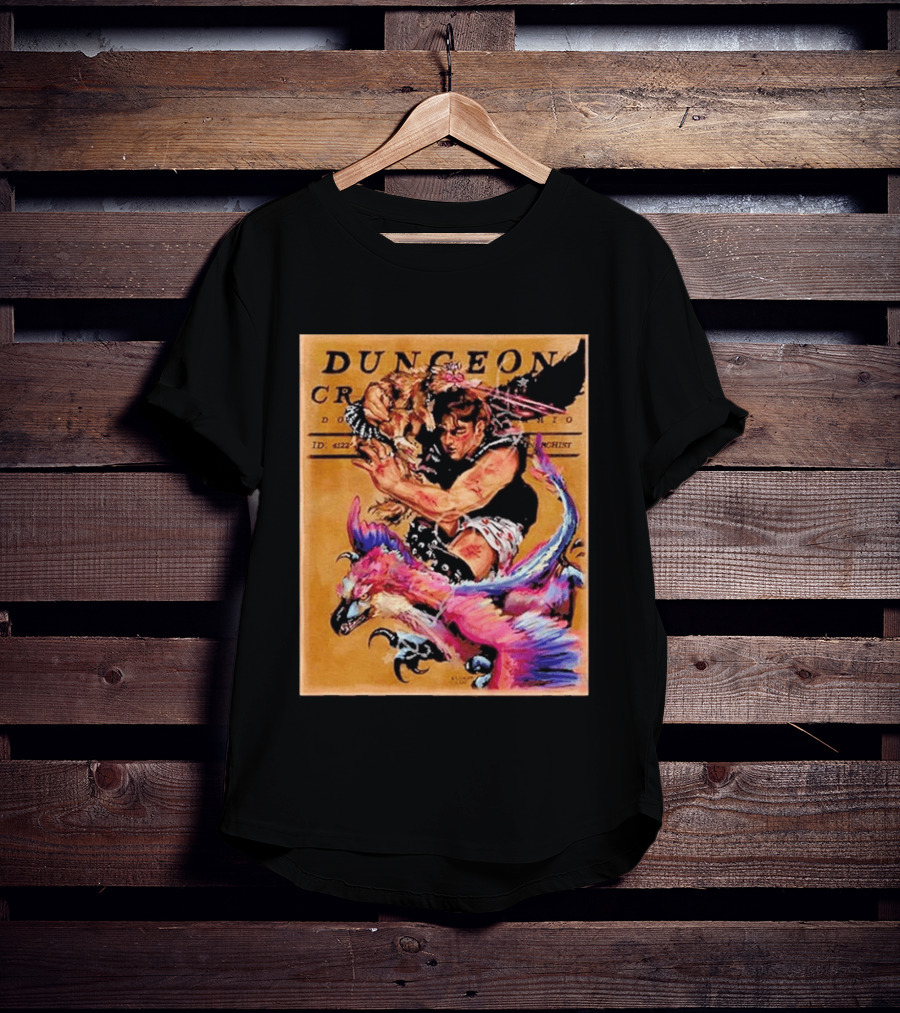 Dungeon Crawler Carl Goddamnit Donut Fantasy Adventure Art By Andrew Bowser T-Shirt