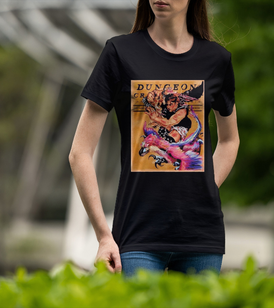 Dungeon Crawler Carl Goddamnit Donut Fantasy Adventure Art By Andrew Bowser T-Shirt
