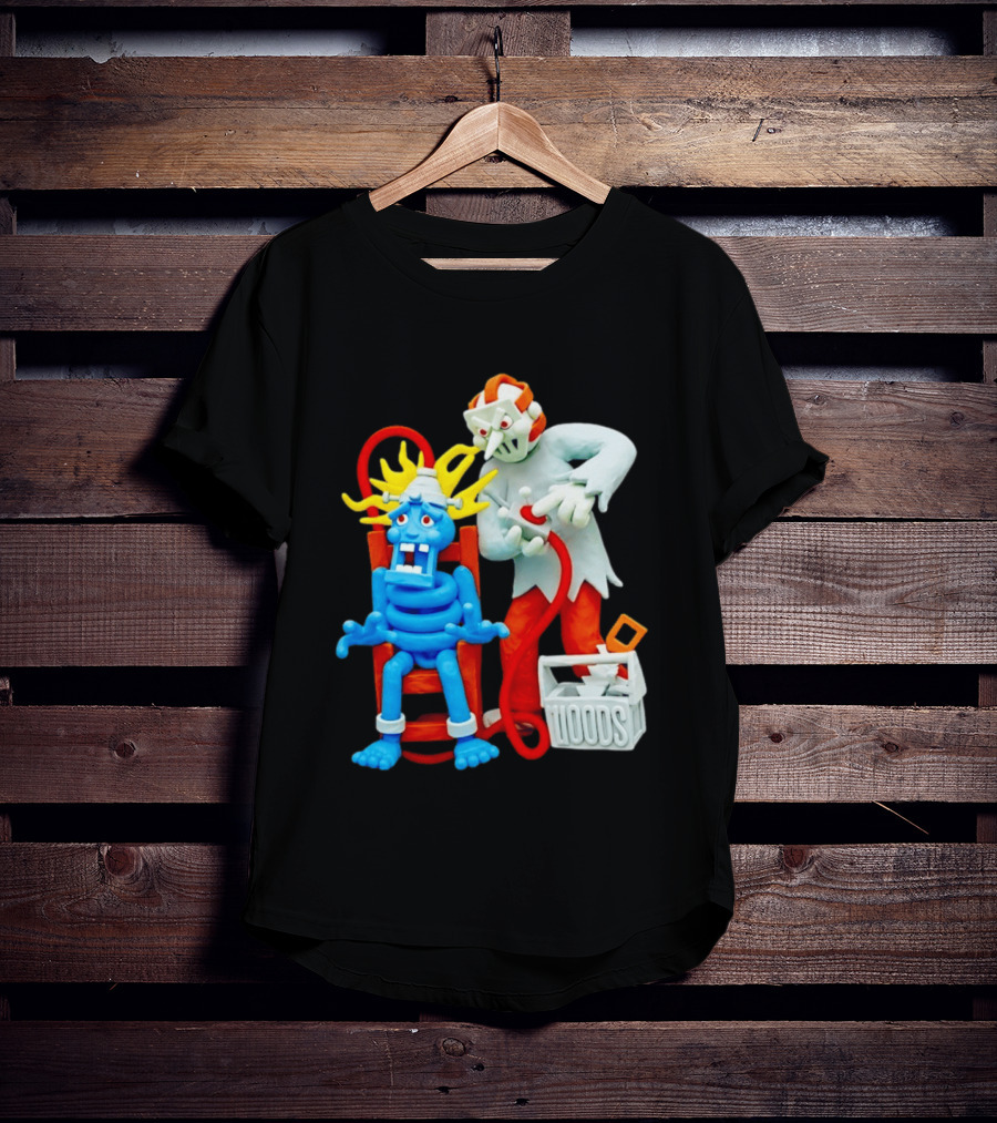 Friday The 13th Jason Voorhees Electrocution Scene Woods T-Shirt