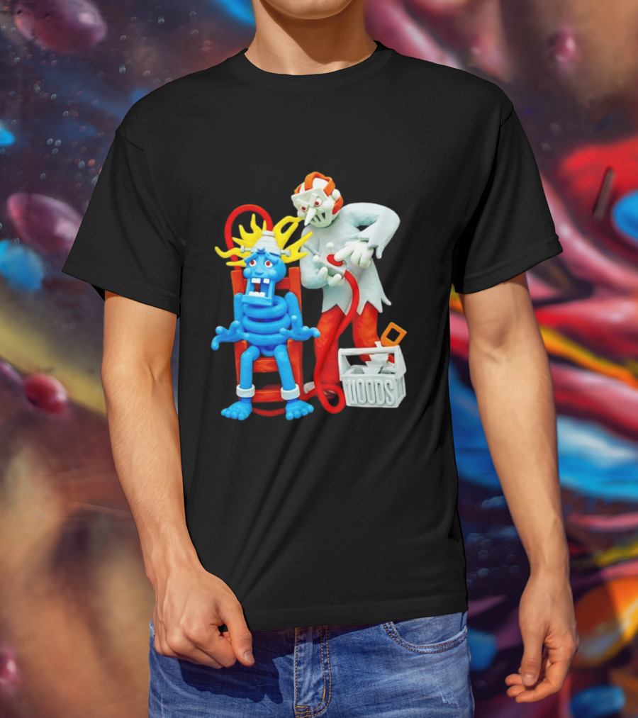 Friday The 13th Jason Voorhees Electrocution Scene Woods T-Shirt