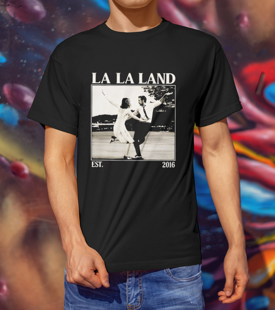 La La Land Est 2016 Dance Scene Emma Stone Ryan Gosling T-Shirt