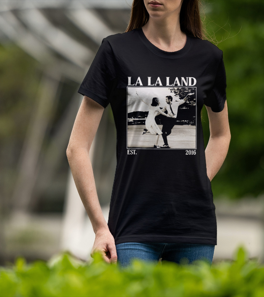 La La Land Est 2016 Dance Scene Emma Stone Ryan Gosling T-Shirt