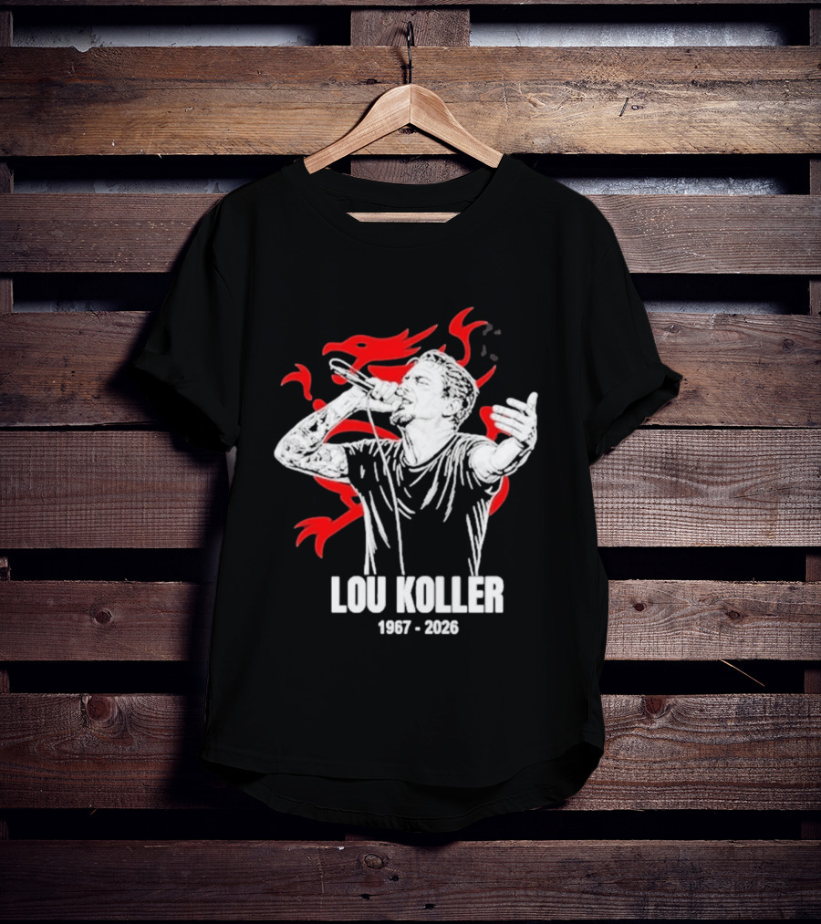 Lou Koller 1967 2026 Sick Of It All Mic Dragon T-Shirt
