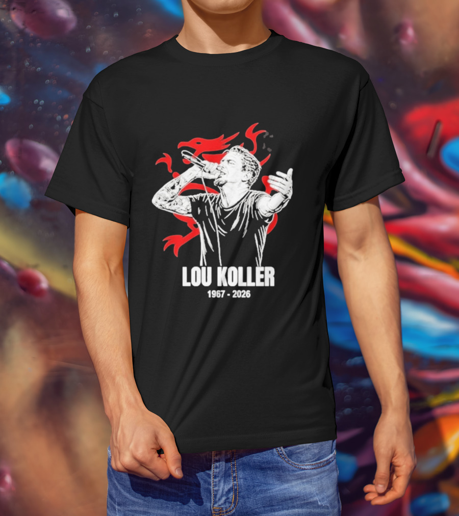 Lou Koller 1967 2026 Sick Of It All Mic Dragon T-Shirt